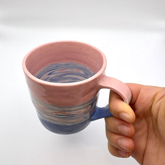 Sunrise • Nerikomi Porcelain Medium Mug • 8-9 oz