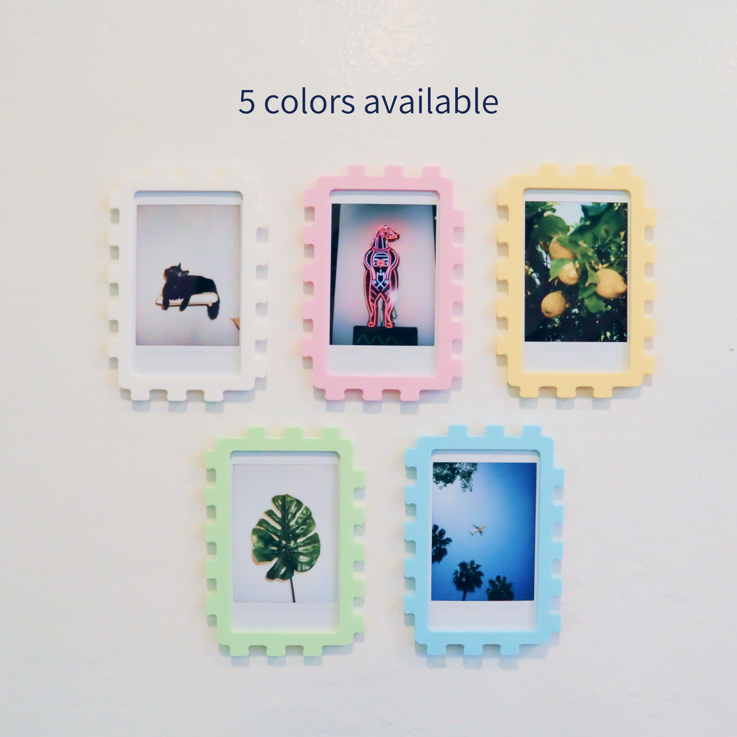 Instax Mini Frames - Blue - Memory Snap