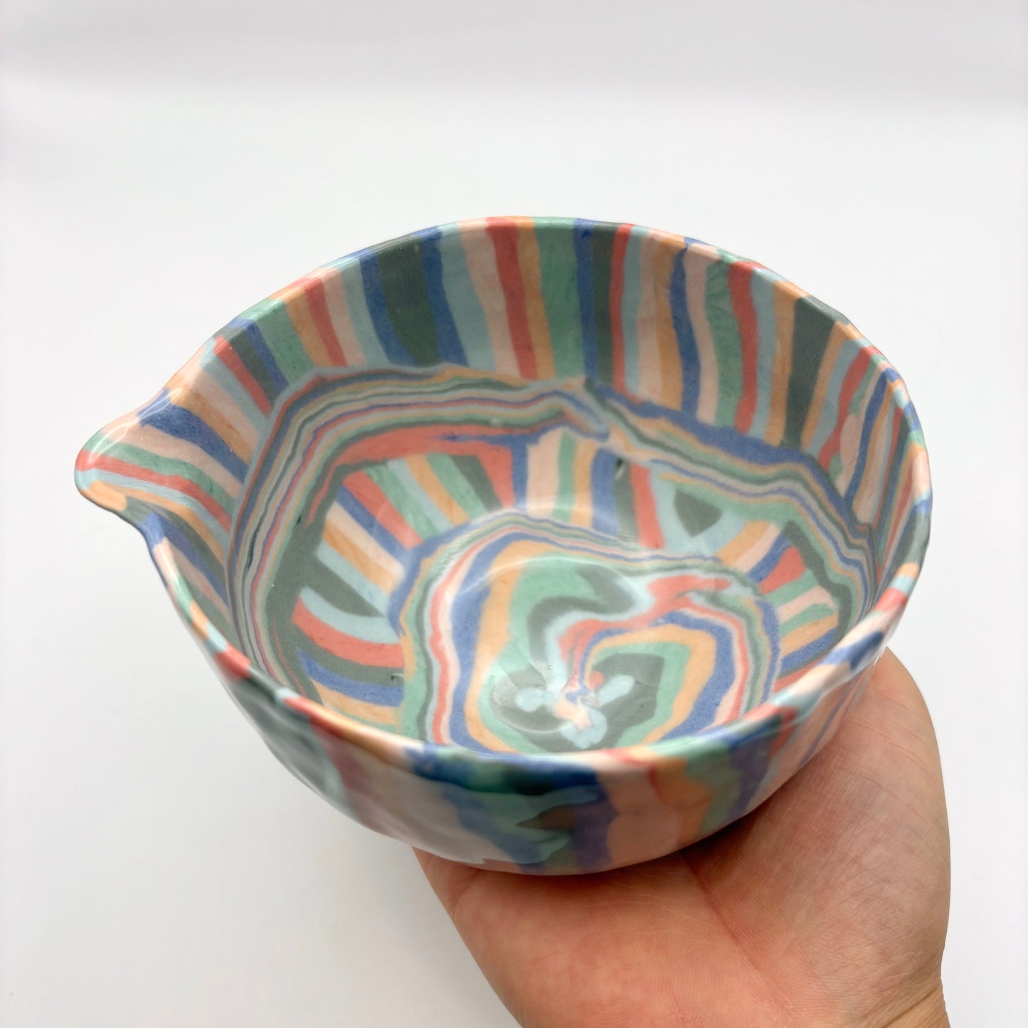 Rainbow • Matcha Bowl • 11.5-16 oz