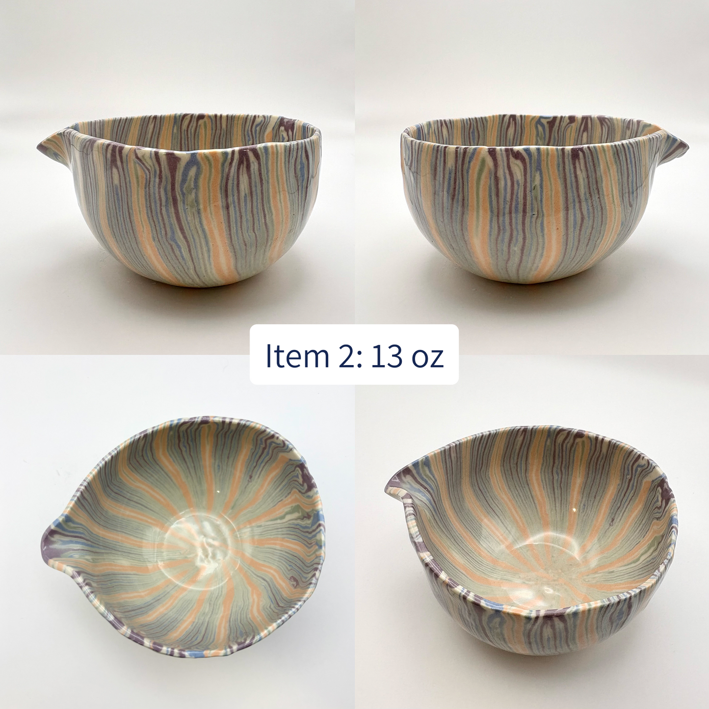 Calming Stream • Matcha Bowl • 9-14 oz