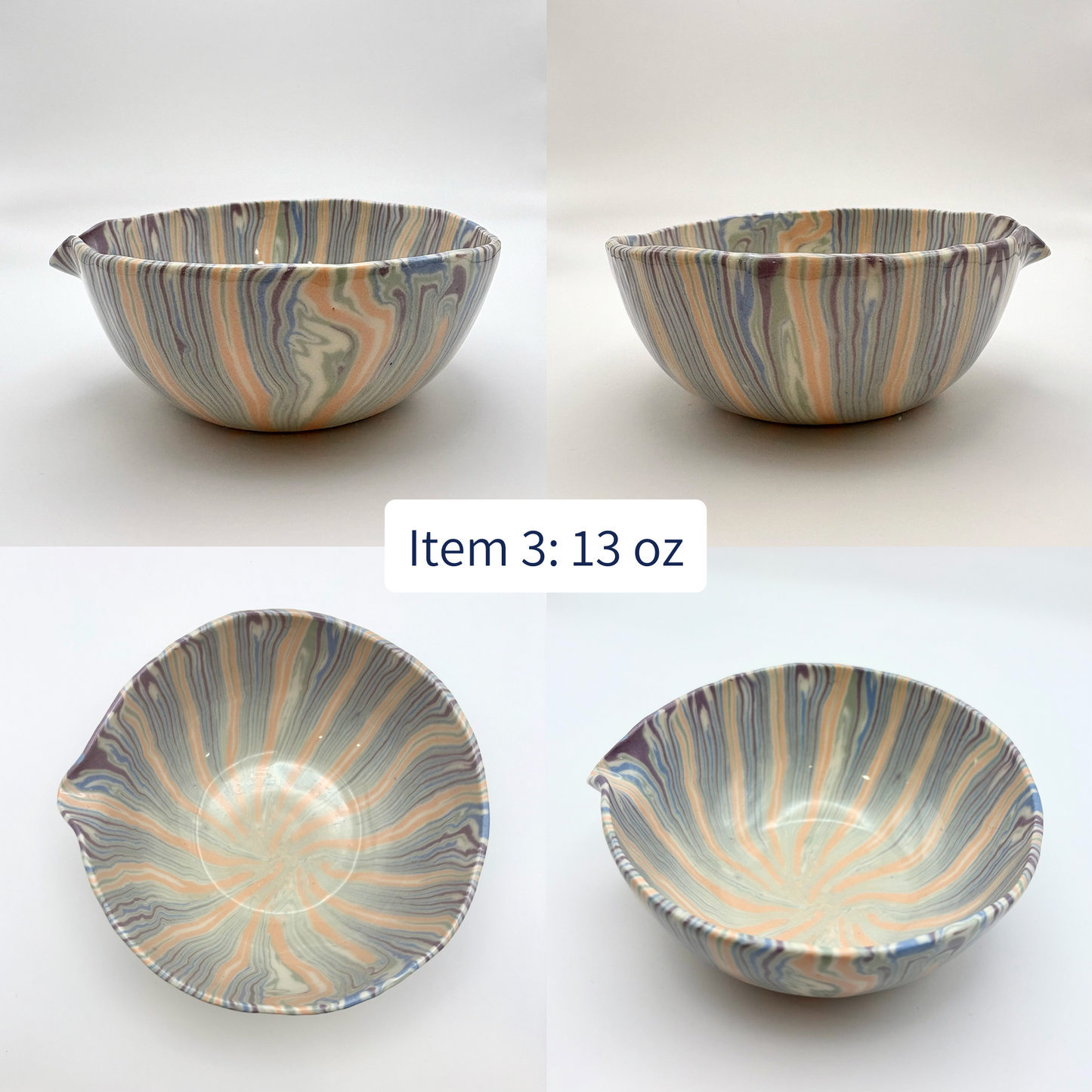 Calming Stream • Matcha Bowl • 9-14 oz