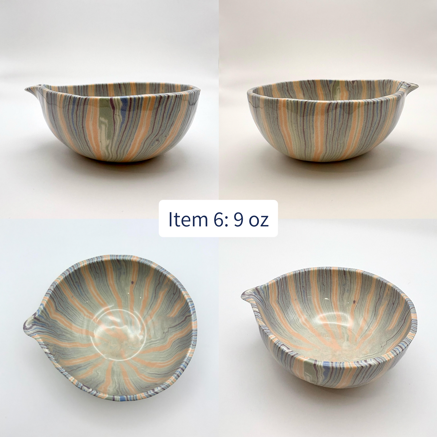Calming Stream • Matcha Bowl • 9-14 oz