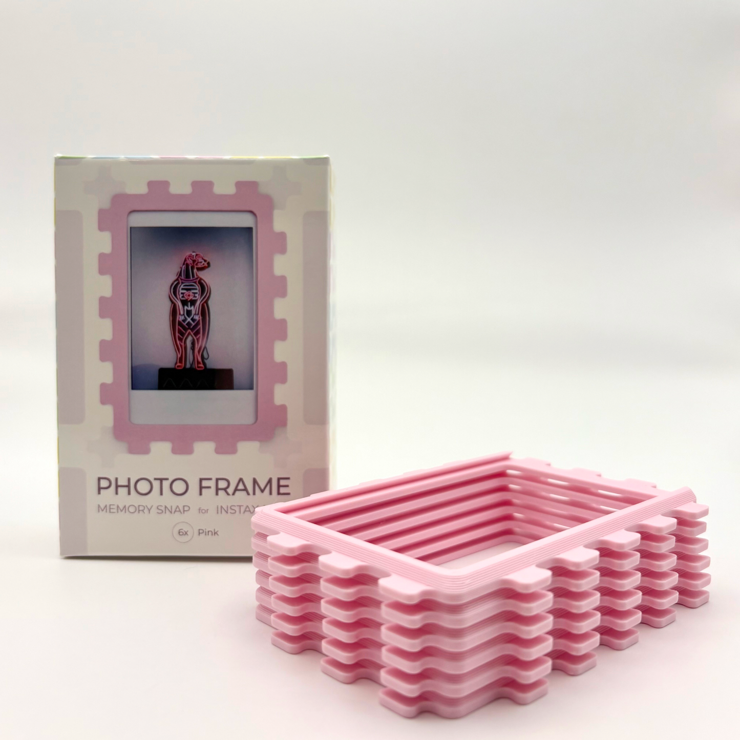 Instax Mini Frames - Pink - Memory Snap