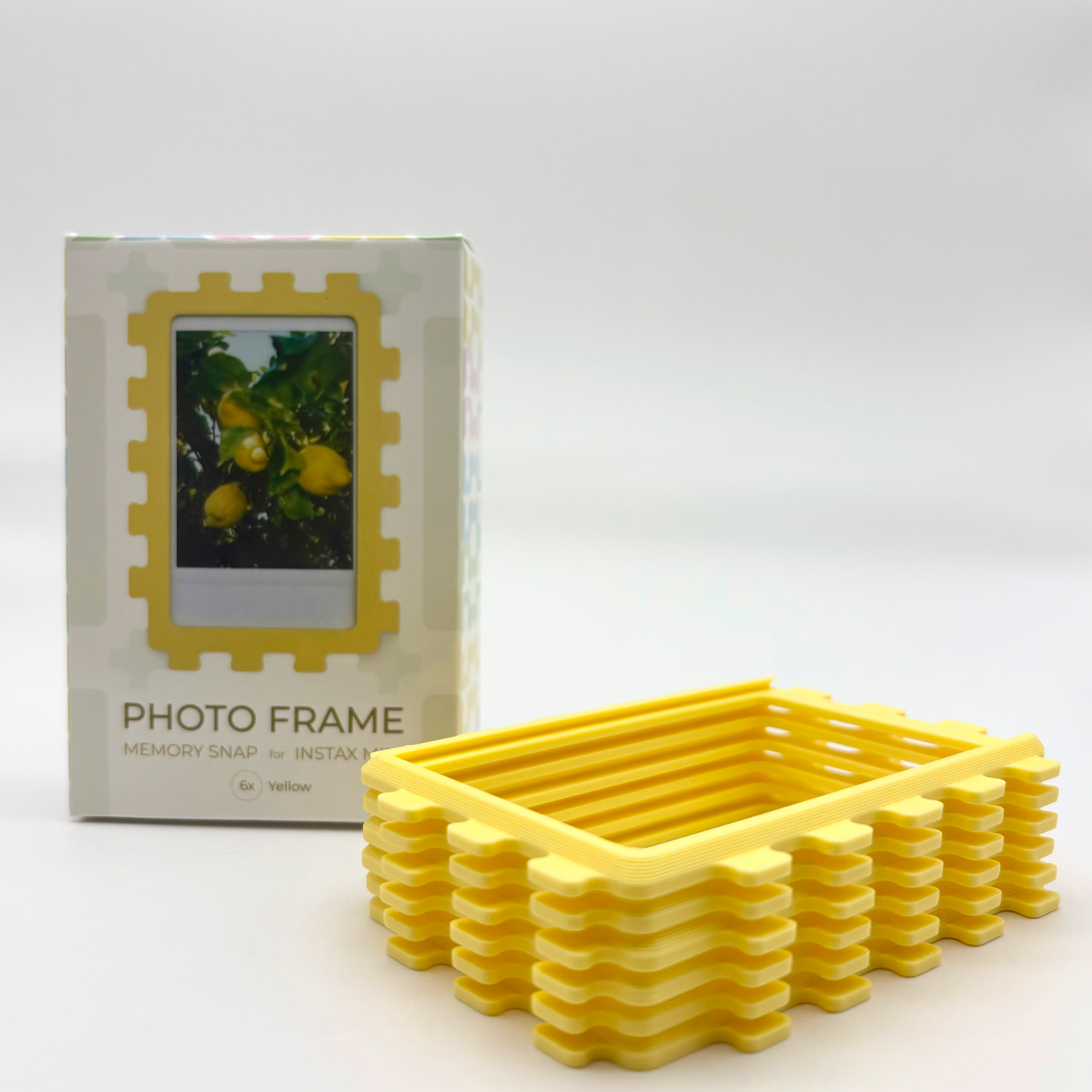 Instax Mini Frames - Yellow - Memory Snap