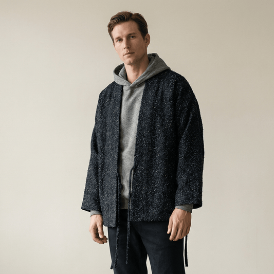 Galaxy | Modern Unisex Haori Jacket Coat - Ellie Studio - S - CREST