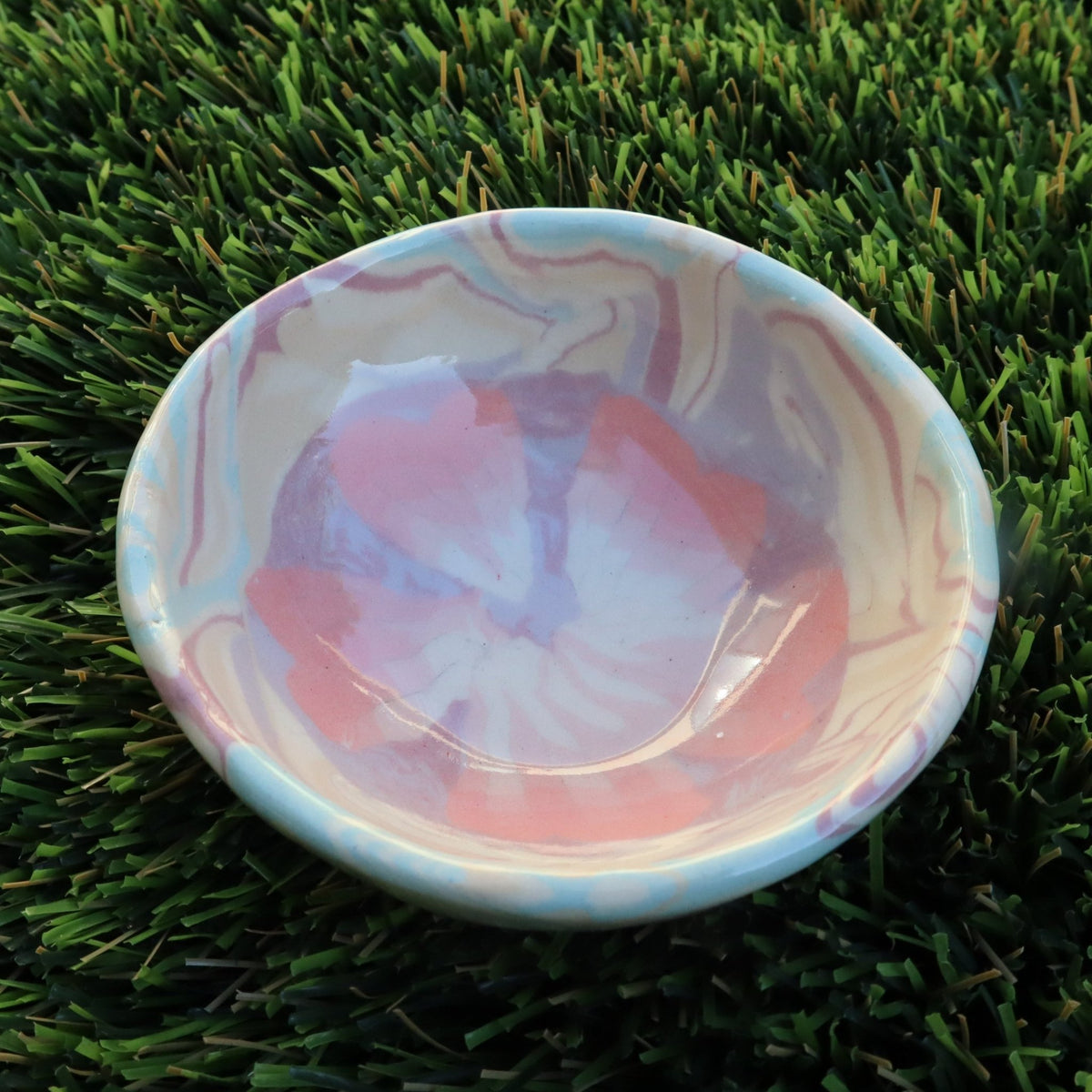 Sakura • Nerikomi Dipping Bowl • 3 inches - Ellie Studio - Sakura - Ellie Studio