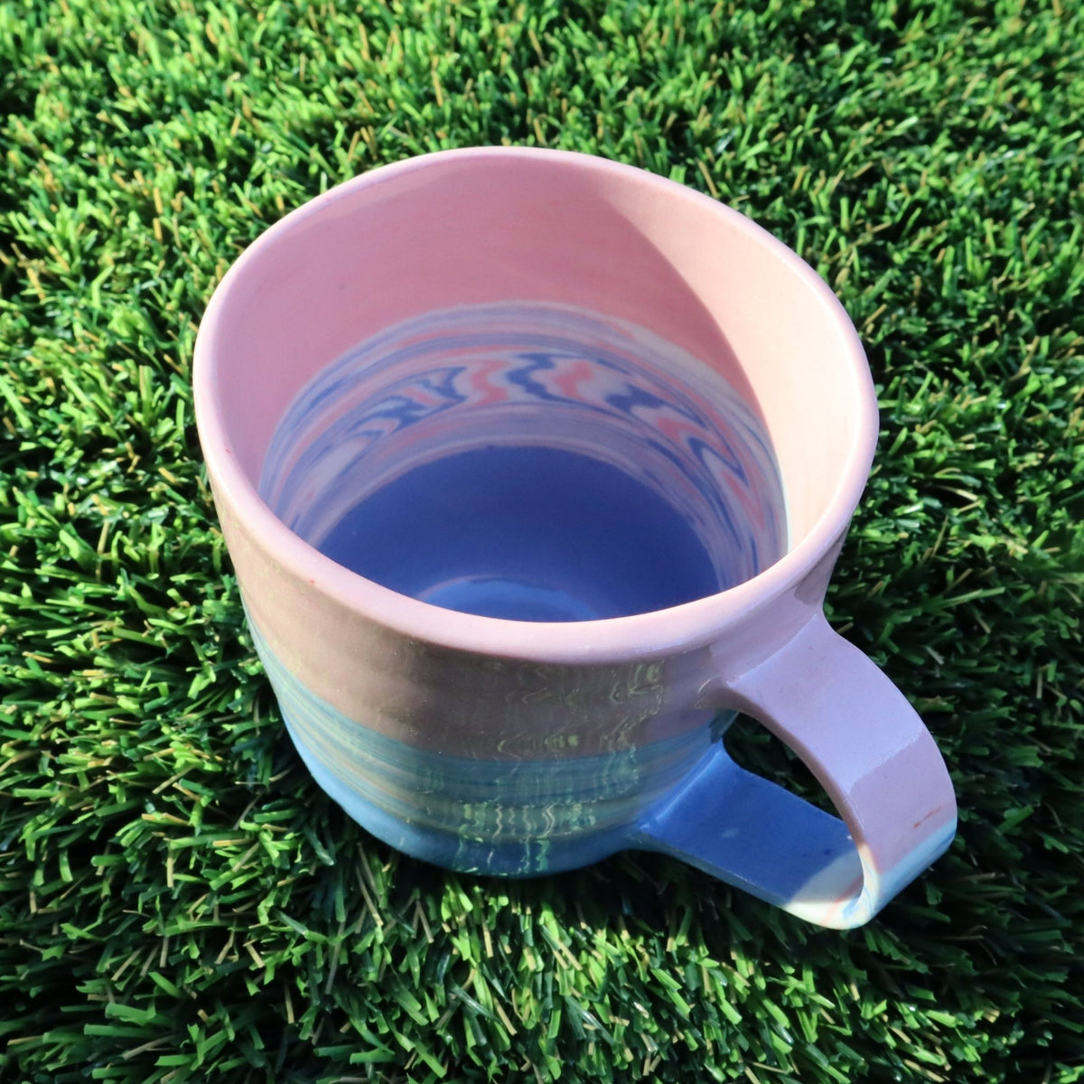Sunrise • Nerikomi Porcelain Medium Mug • 8-9 oz - Ellie Studio - Sunrise - Ellie Studio