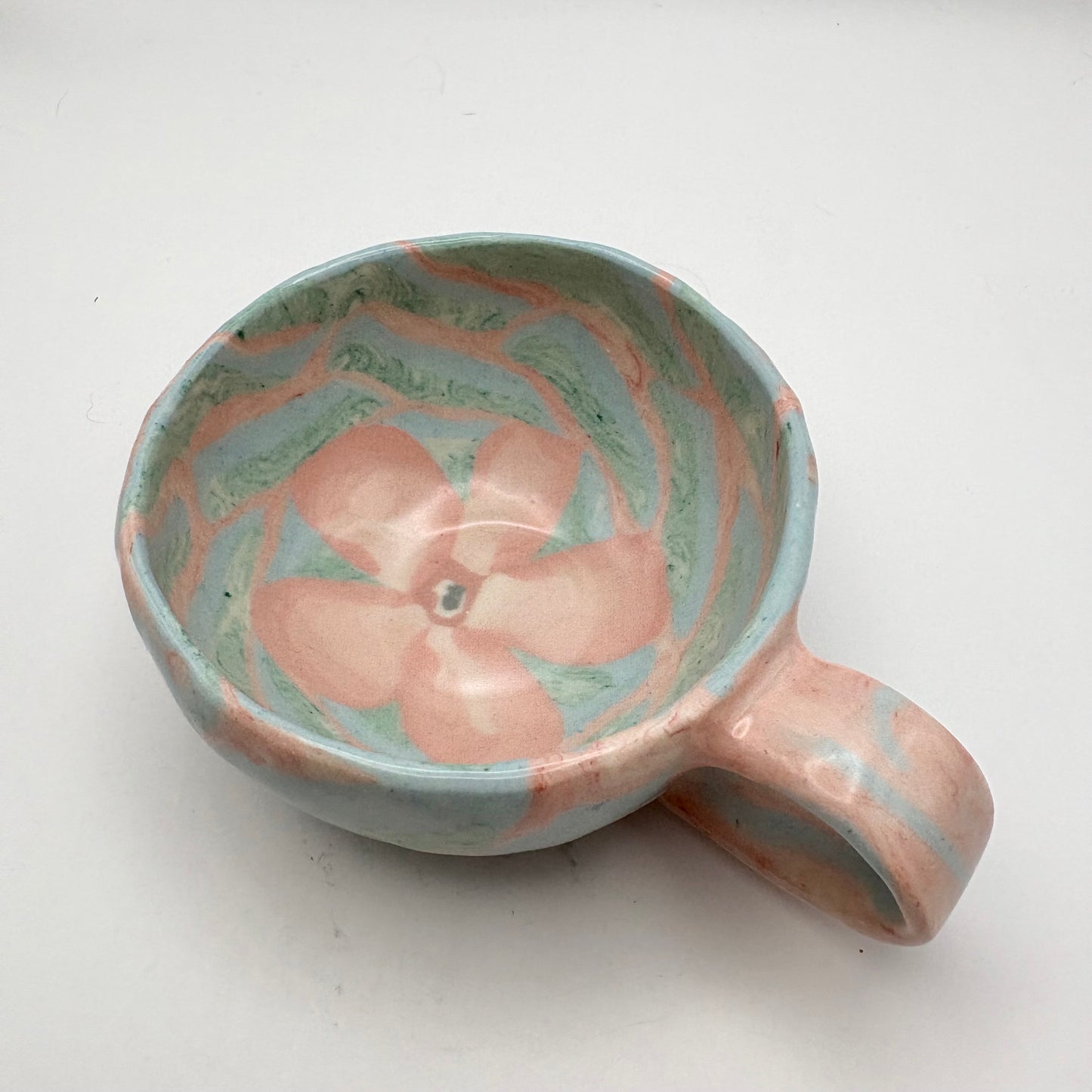 Sakura • Nerikomi Porcelain Medium Mug • 6-8 oz