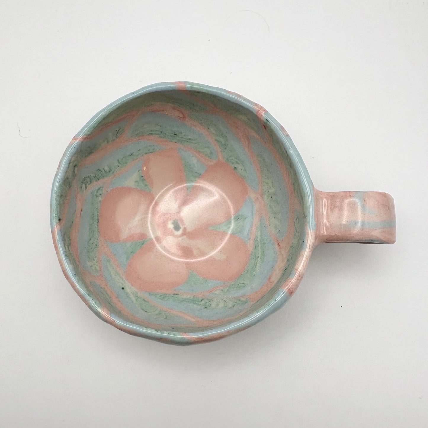 Sakura • Nerikomi Porcelain Medium Mug • 6-8 oz