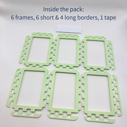 Instax Mini Frames - Green - Memory Snap