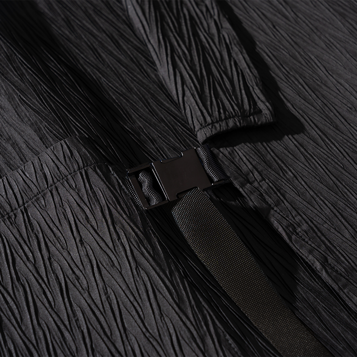 Wave | Modern Unisex Haori Jacket, Metal Buckle, Streetwear Fit Blazer