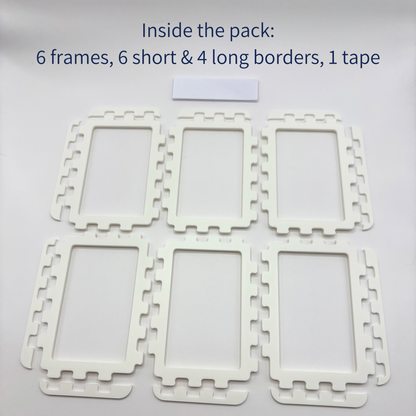 Instax Mini Frames - White - Memory Snap