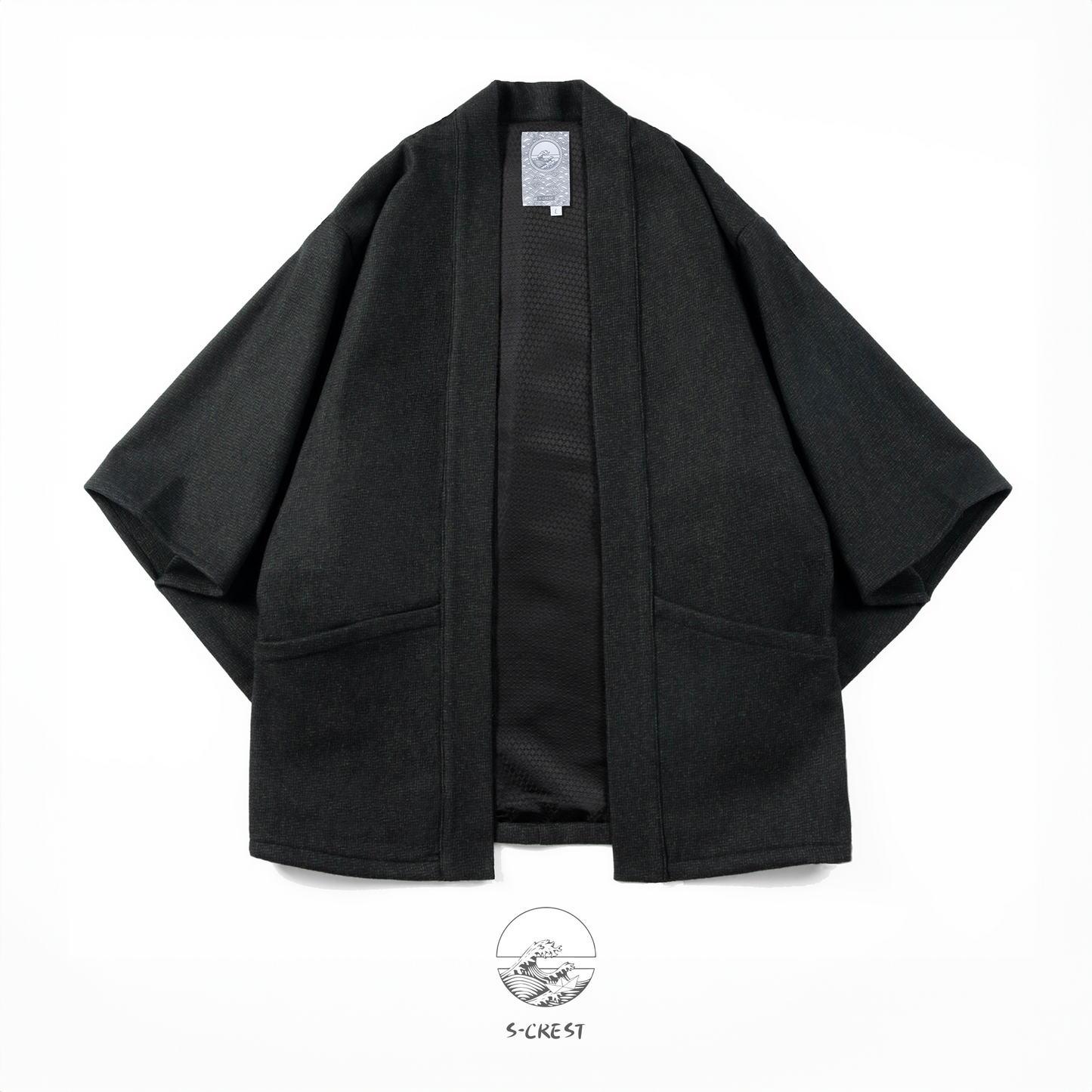 Wool | Modern Unisex Wool Haori Jacket Coat