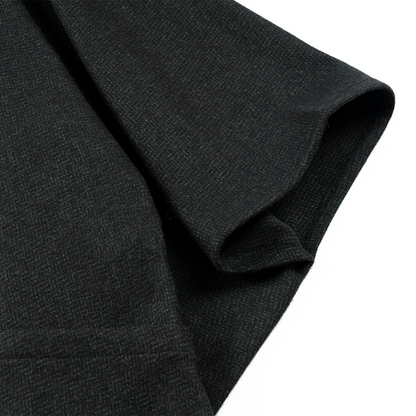 Handcrafted unisex wool Haori jacket by Ellie Studio. A warm, sustainable, and artful layering piece designed to bring comfort and joy to daily life. sleeve details