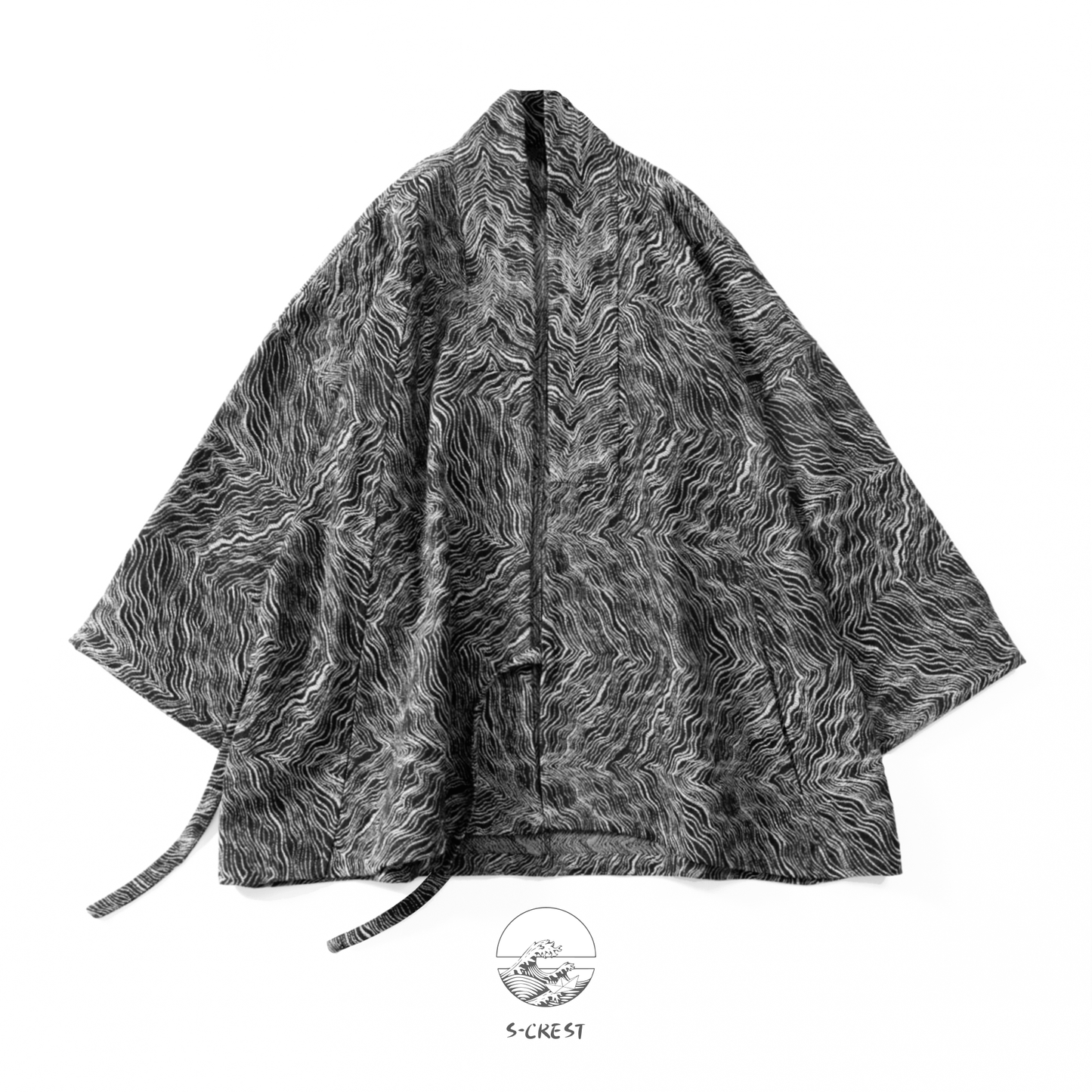 Chaos | Modern Unisex Haori Jacket - Ellie Studio - S - CREST