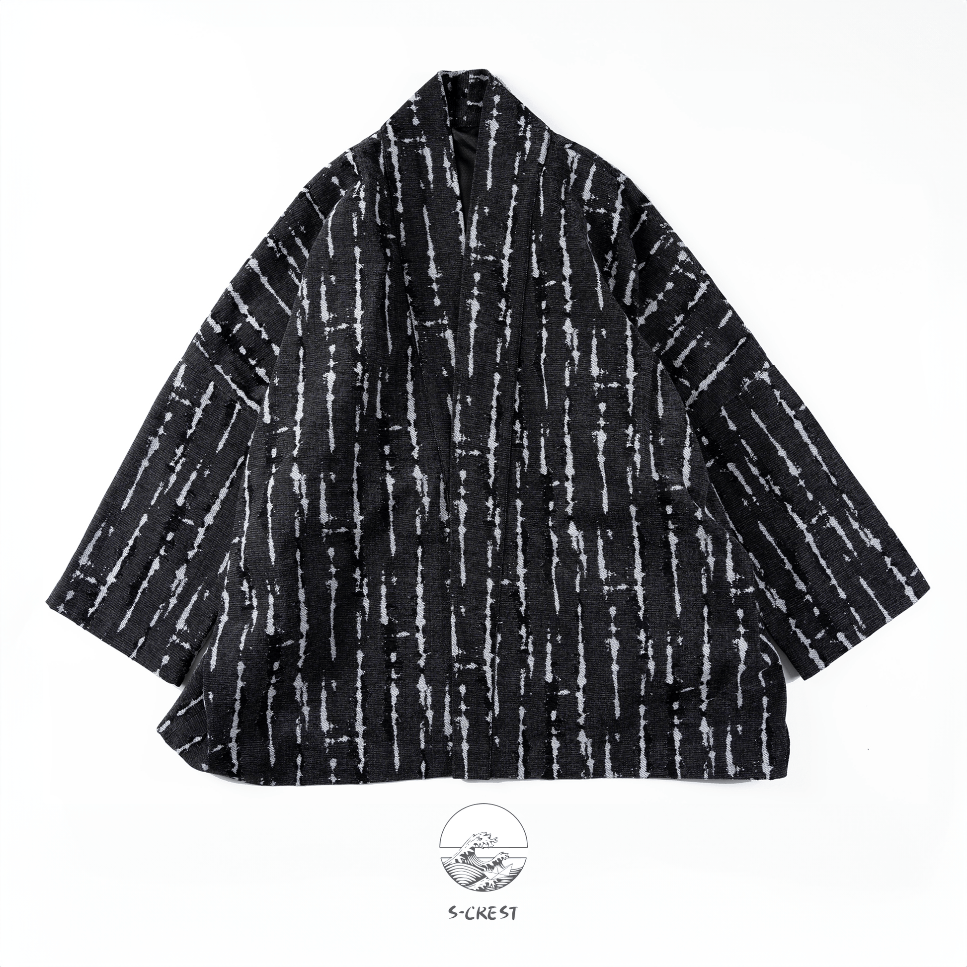 Crack | Modern Unisex Haori Jacket - Ellie Studio - S - CREST