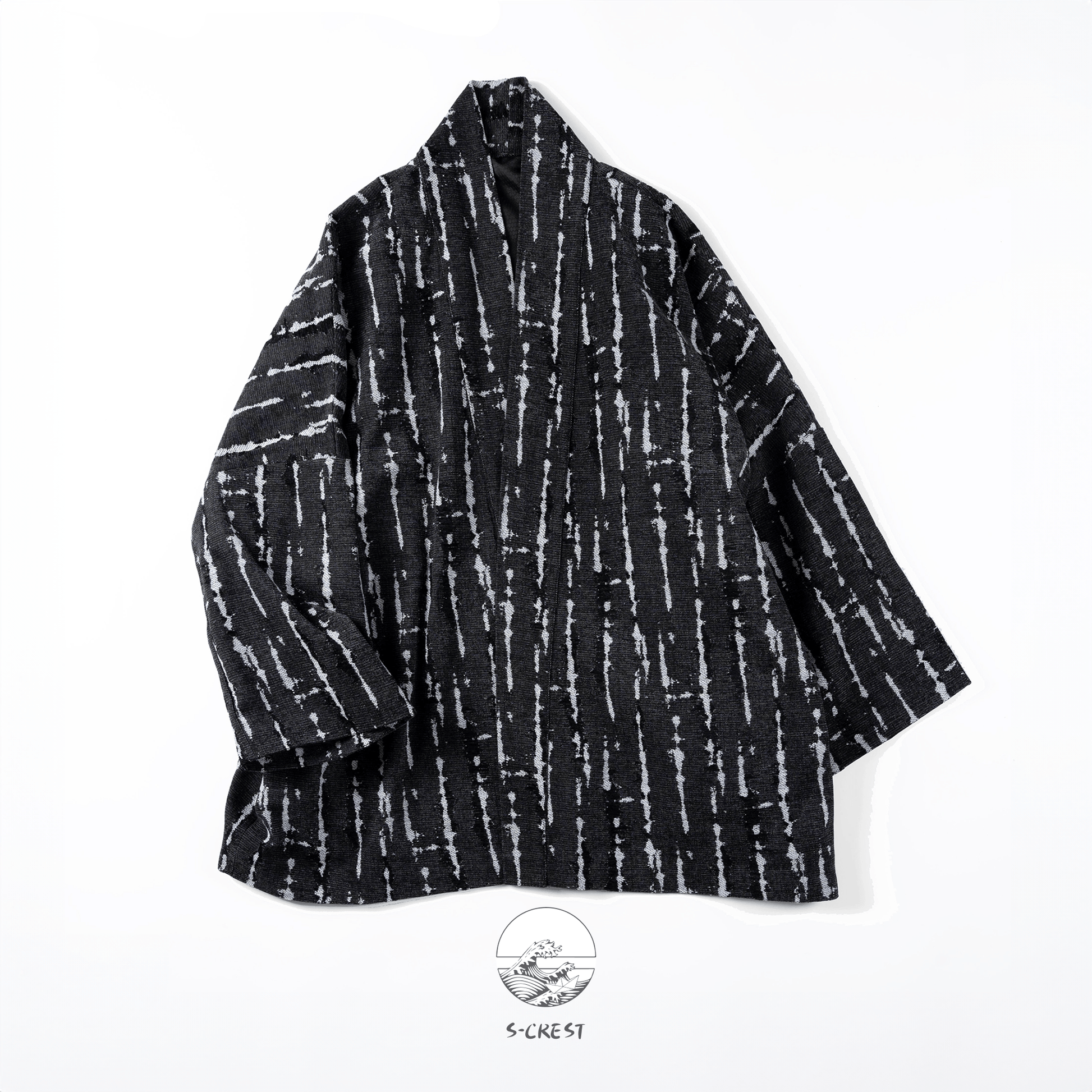 Crack | Modern Unisex Haori Jacket - Ellie Studio - S - CREST