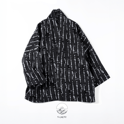 Crack | Modern Unisex Haori Jacket - Ellie Studio - S - CREST
