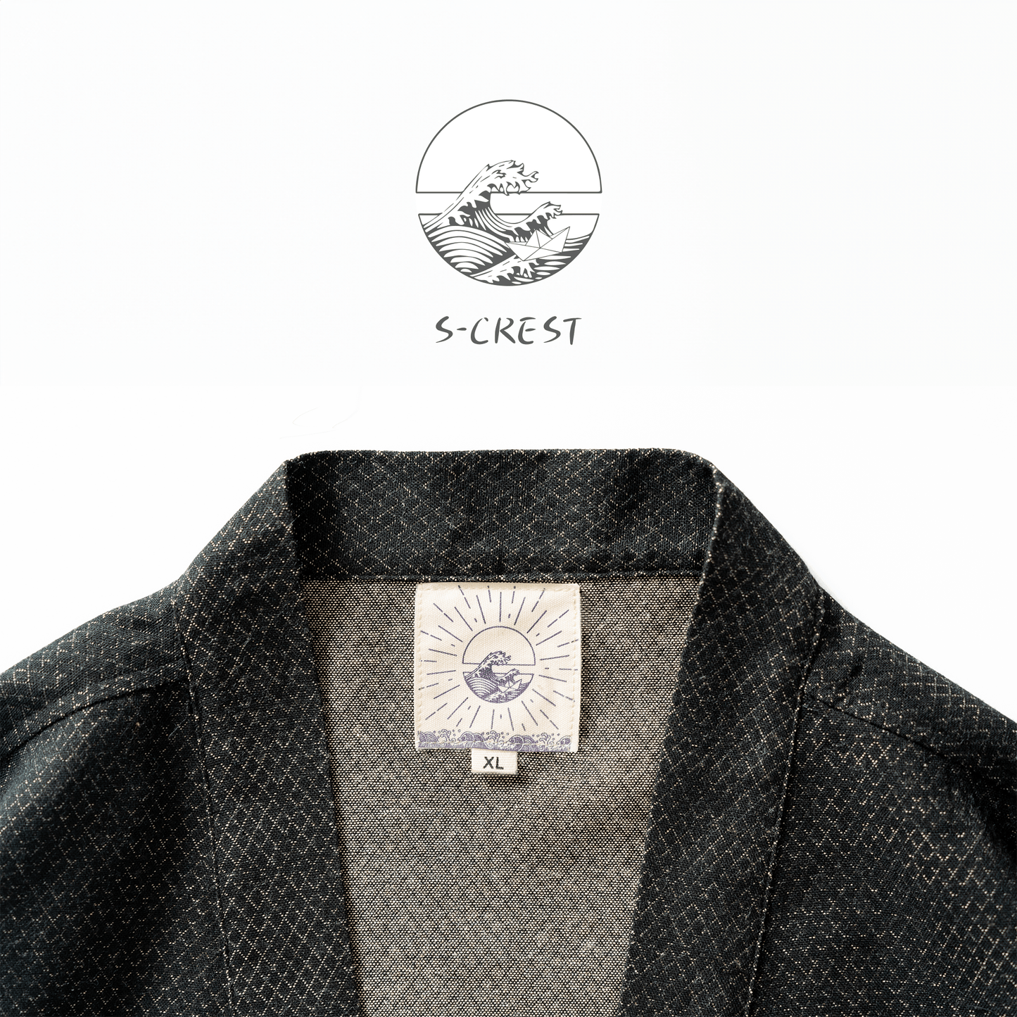 Dragon Scale | Modern Unisex Haori Jacket - Ellie Studio - S - CREST