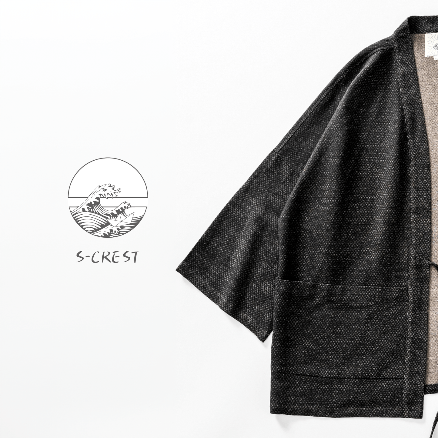Dragon Scale | Modern Unisex Haori Jacket - Ellie Studio - S - CREST