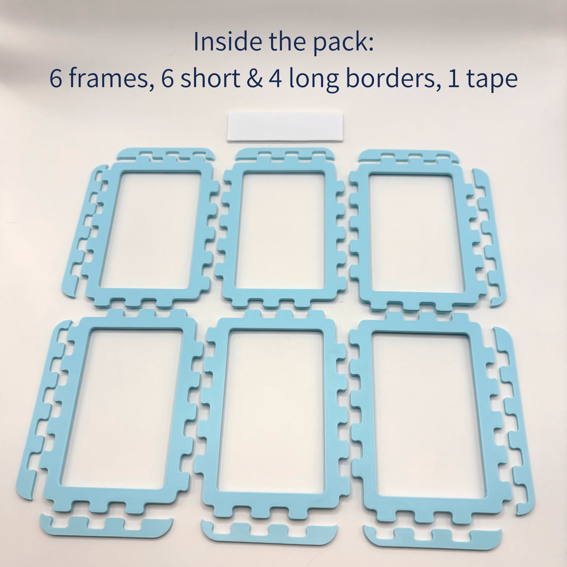 Instax Mini Frames - Blue - Memory Snap - Ellie Studio - Ellie Studio