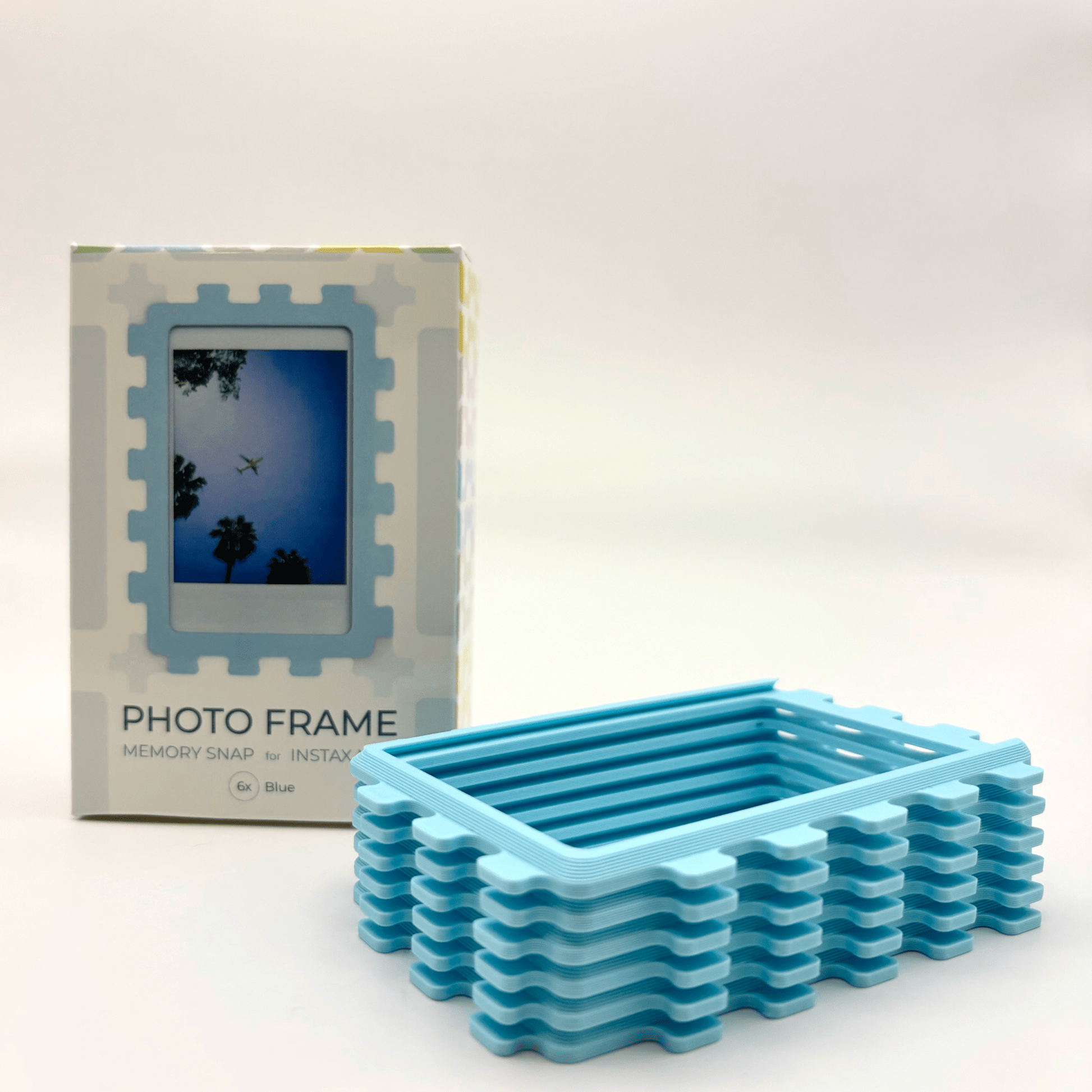 Instax Mini Frames - Blue - Memory Snap - Ellie Studio - Ellie Studio
