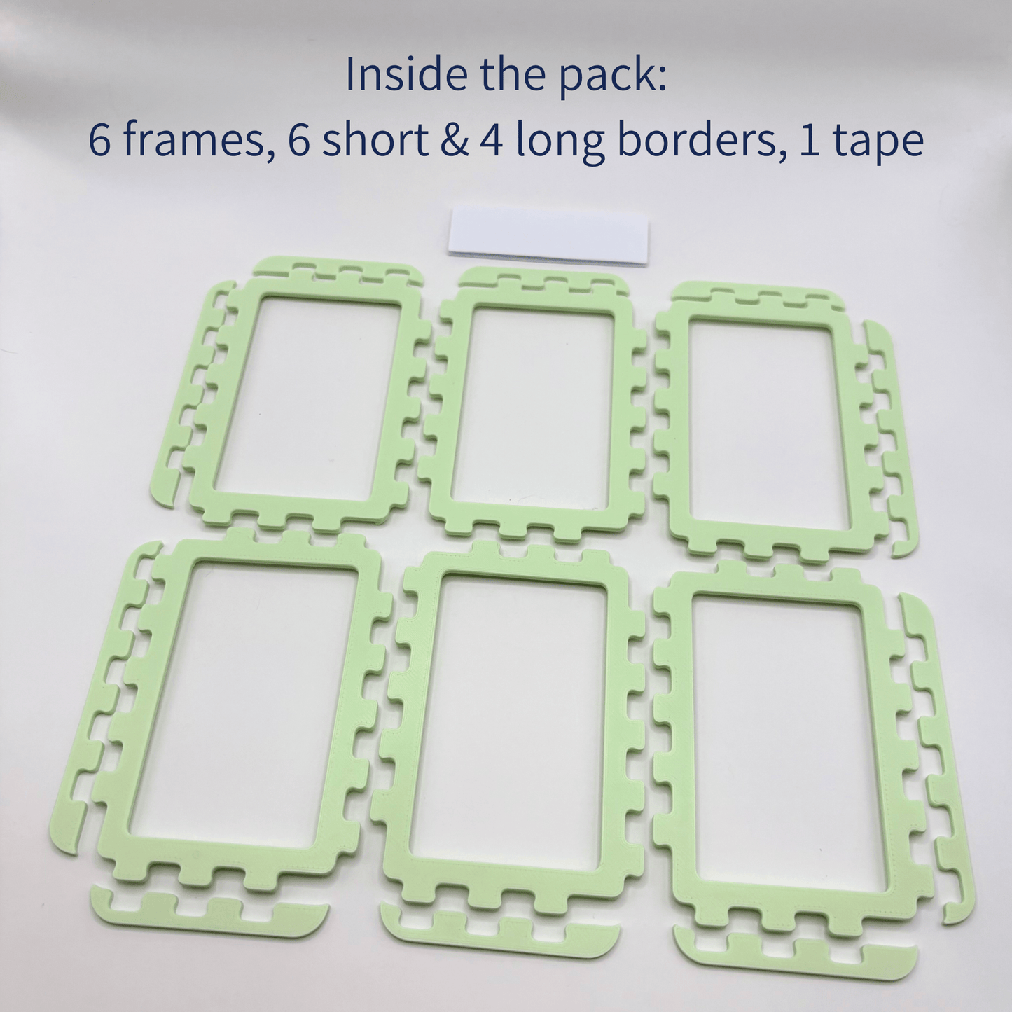 Instax Mini Frames - Green - Memory Snap - Ellie Studio - Ellie Studio