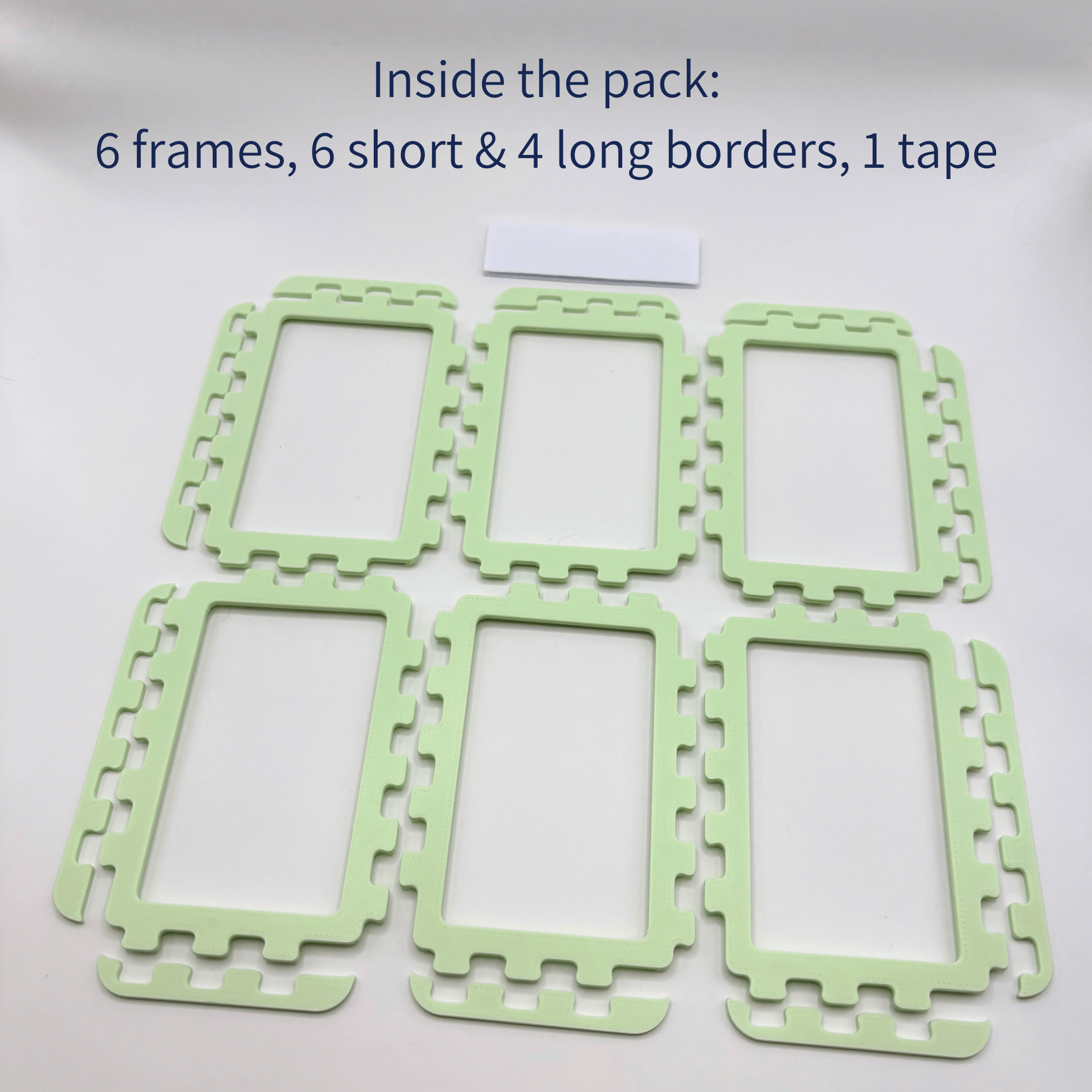 Instax Mini Frames - Green - Memory Snap - Ellie Studio - Ellie Studio