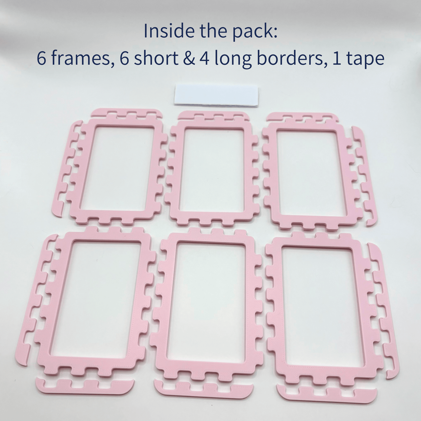 Instax Mini Frames - Pink - Memory Snap - Ellie Studio - Ellie Studio