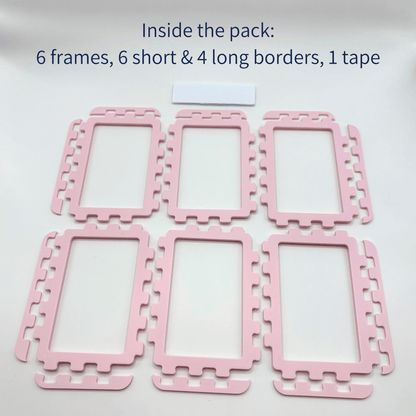Instax Mini Frames - Pink - Memory Snap - Ellie Studio - Ellie Studio