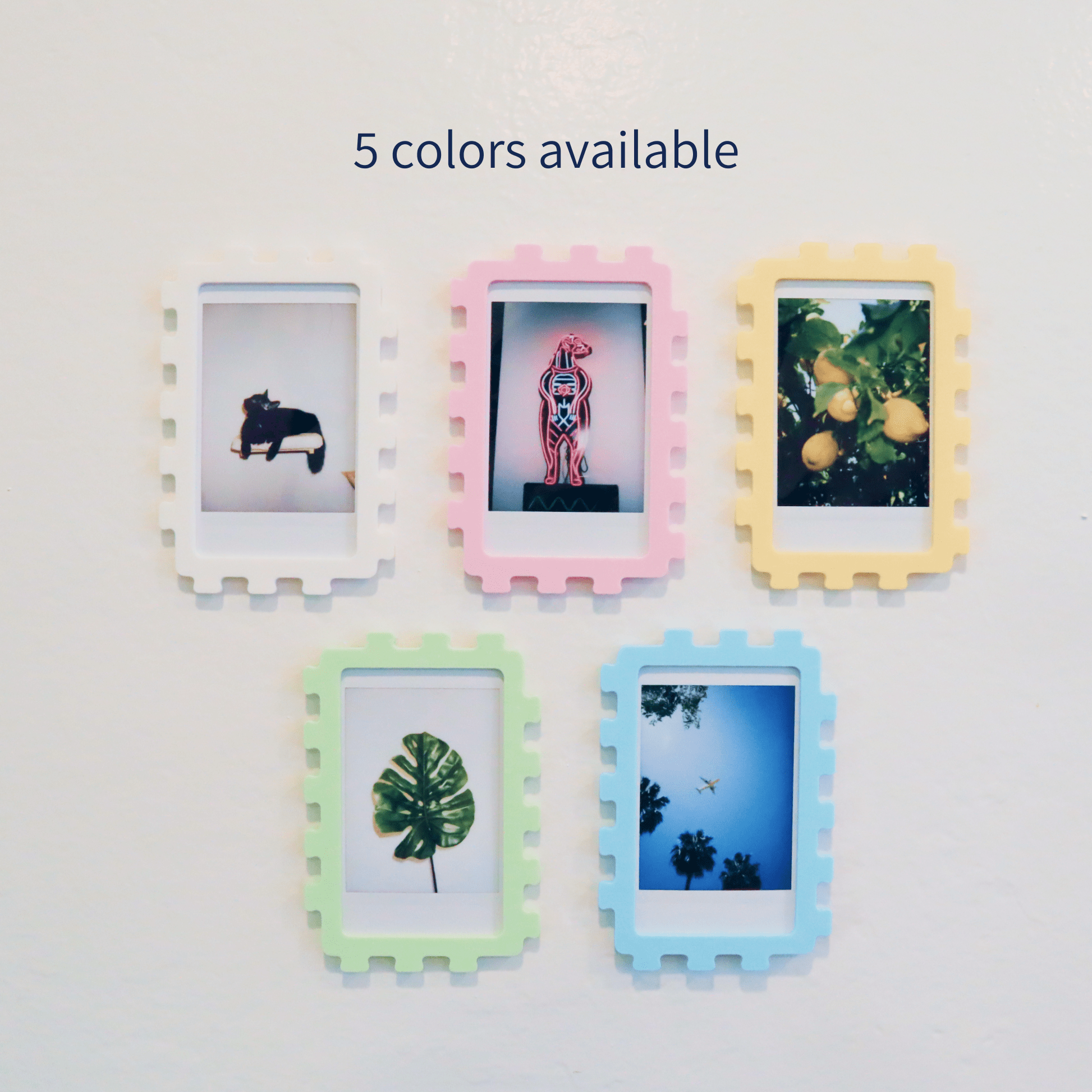 Instax Mini Frames - White - Memory Snap - Ellie Studio - Ellie Studio