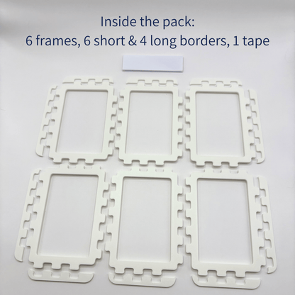 Instax Mini Frames - White - Memory Snap - Ellie Studio - Ellie Studio