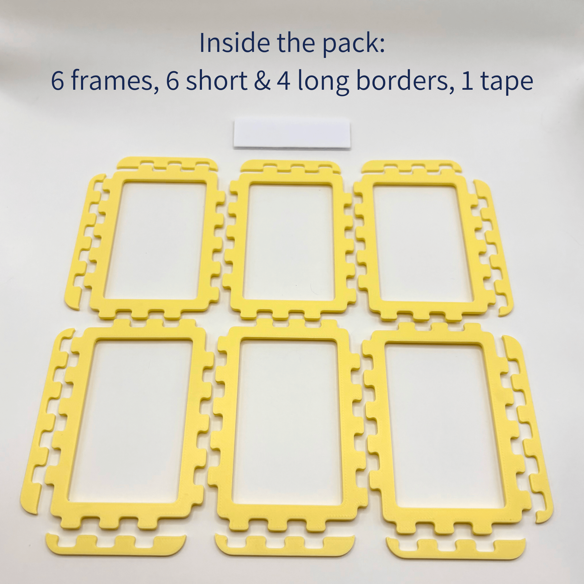 Instax Mini Frames - Yellow - Memory Snap - Ellie Studio - Ellie Studio