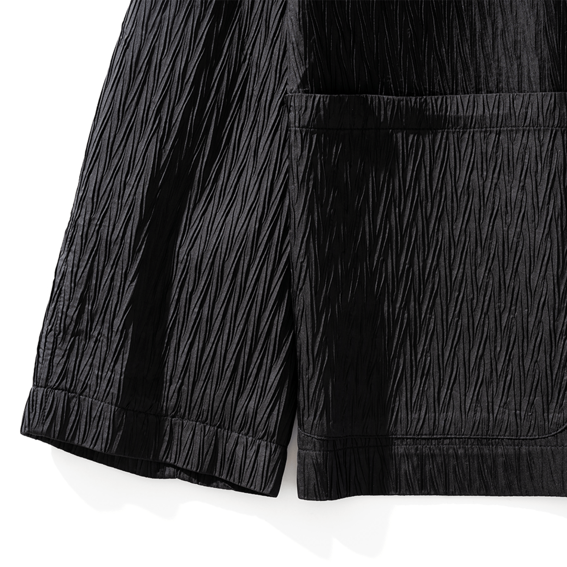 Pleat | Modern Unisex Haori Jacket, Metal Buckle, Streetwear Fit Blazer - Ellie Studio - S - CREST
