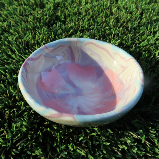Sakura • Nerikomi Dipping Bowl • 3 inches - Ellie Studio - Sakura - Ellie Studio