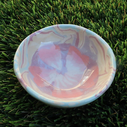 Sakura • Nerikomi Dipping Bowl • 3 inches - Ellie Studio - Sakura - Ellie Studio