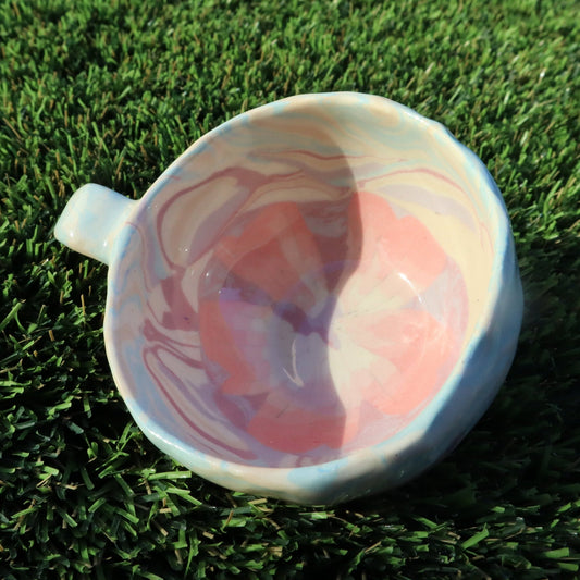 Sakura • Nerikomi Espresso Mug • 3 oz - Ellie Studio - Sakura - Ellie Studio