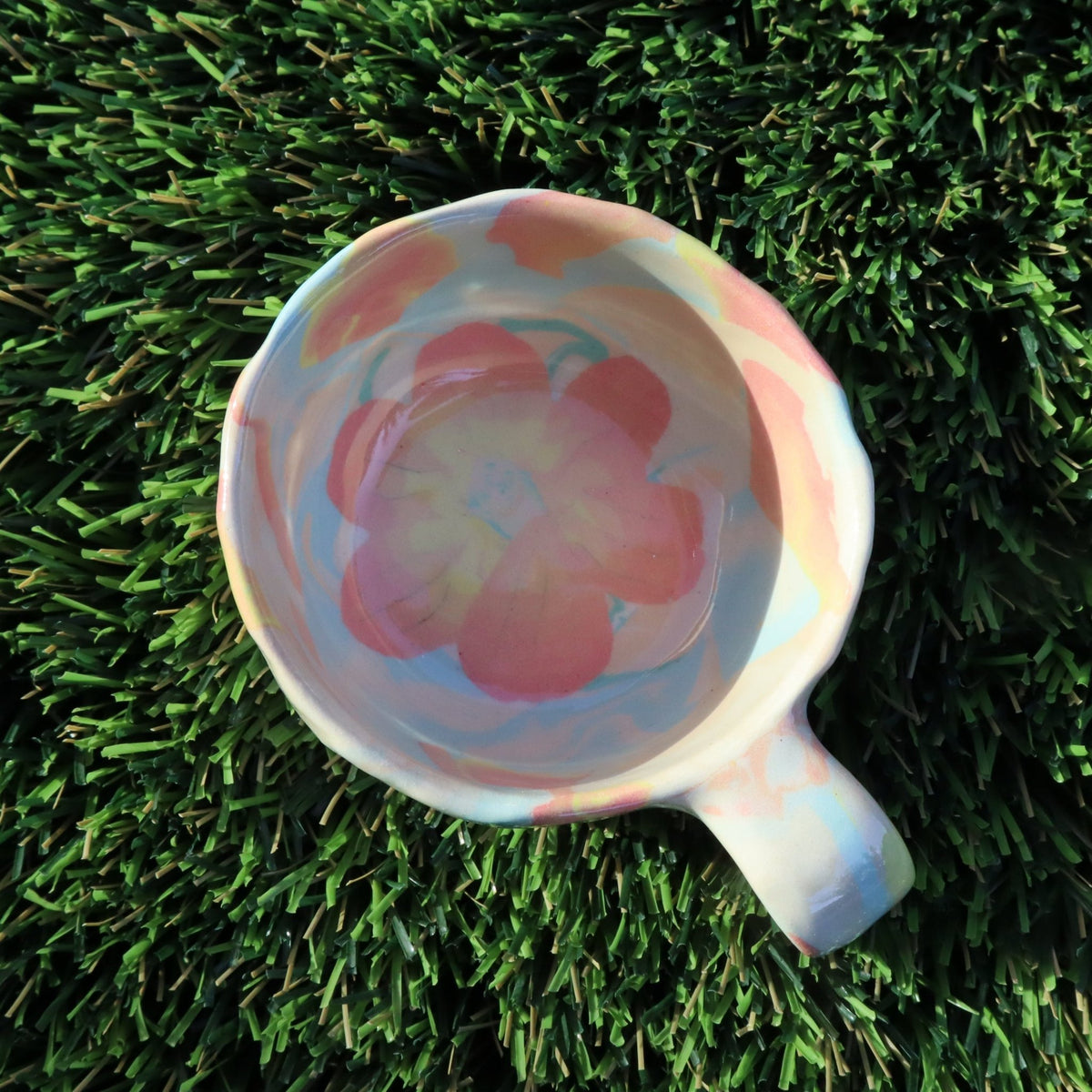Sakura • Nerikomi Espresso Mug • 3 oz - Ellie Studio - Sakura - Ellie Studio