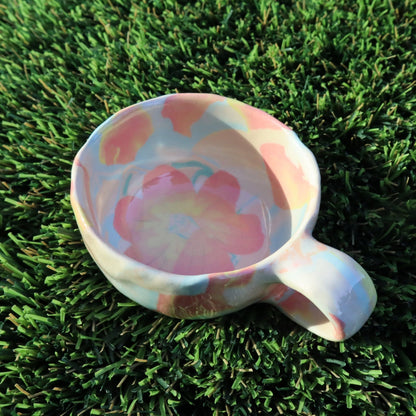 Sakura • Nerikomi Espresso Mug • 3 oz - Ellie Studio - Sakura - Ellie Studio