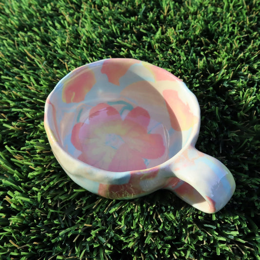 Sakura • Nerikomi Espresso Mug • 3 oz - Ellie Studio - Sakura - Ellie Studio