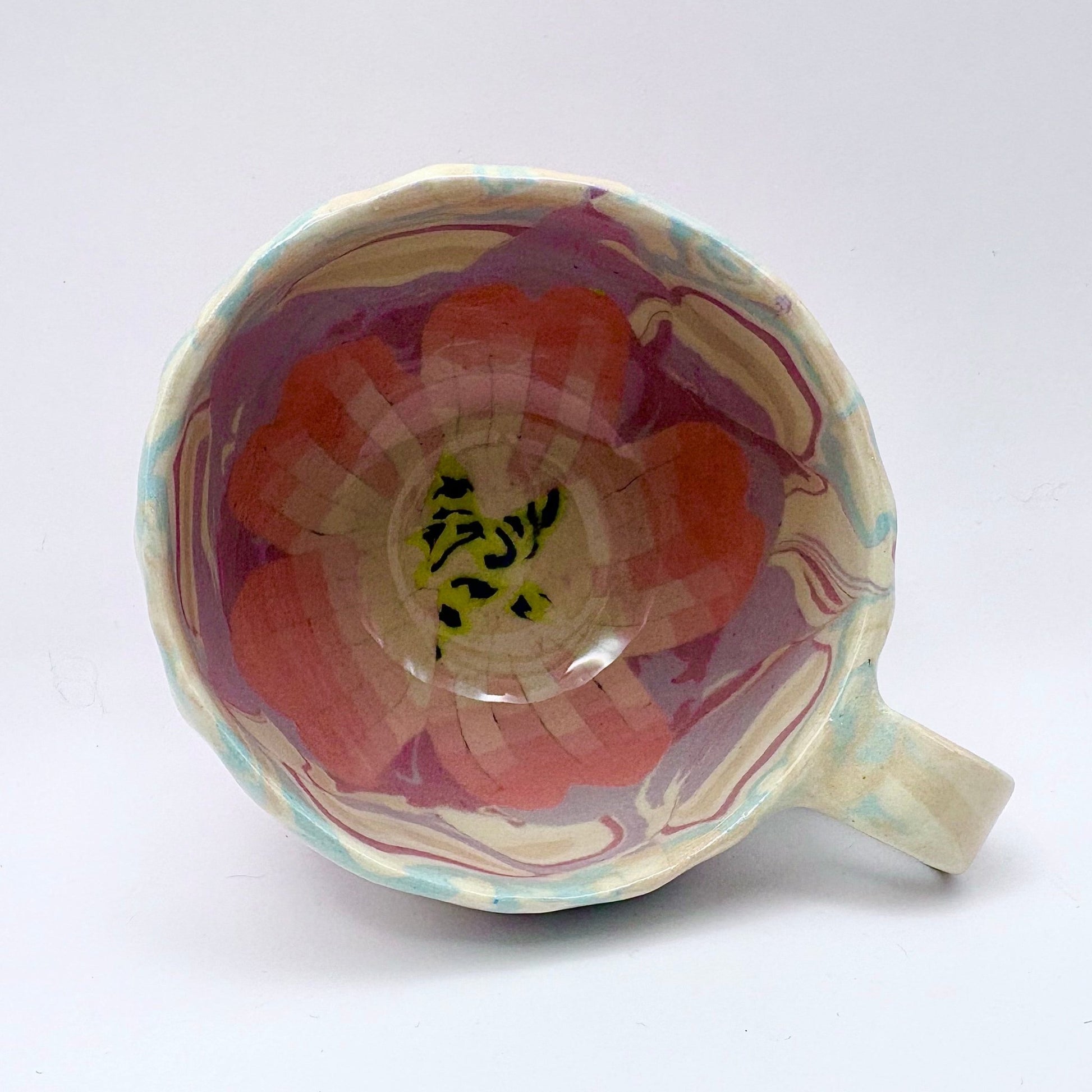 Sakura • Nerikomi Medium Mug • 6-8 oz - Ellie Studio - Sakura - Ellie Studio