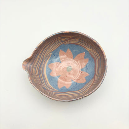 Sakura • Nerikomi Porcelain Matcha Bowl • 12 oz - Ellie Studio - Sakura - Ellie Studio