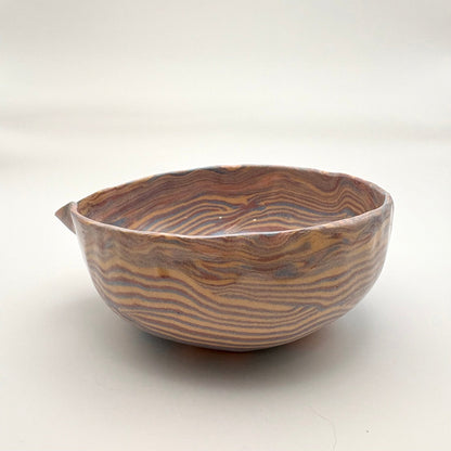 Sakura • Nerikomi Porcelain Matcha Bowl • 12 oz - Ellie Studio - Sakura - Ellie Studio
