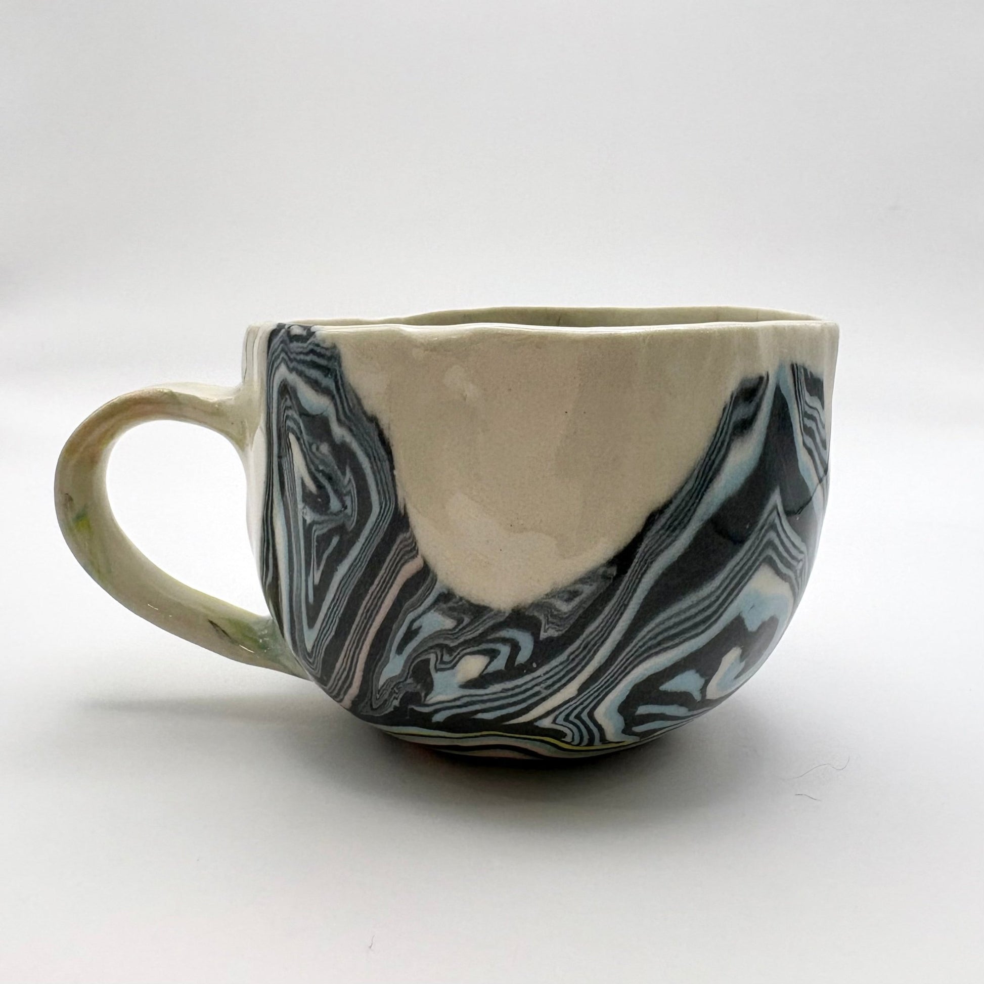 Terrain • Nerikomi Porcelain Medium Mug • 7 - 9 oz - Ellie Studio - Terrain - Ellie Studio